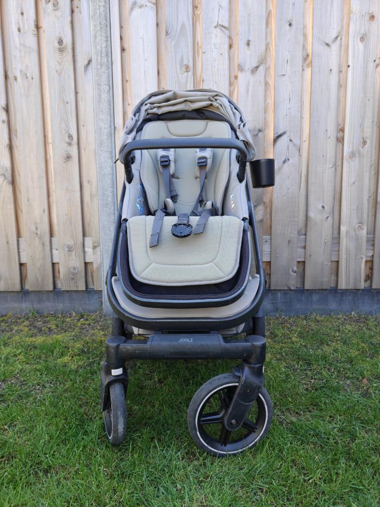 Joolz Geo 3 - Sage green, Kinderen en Baby's, Kinderwagens en Combinaties, Gebruikt, Combiwagen, Verstelbare duwstang, Ophalen