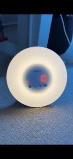 Philips HF3500 wake up light wekker nachtlampje, Ophalen of Verzenden, Zo goed als nieuw