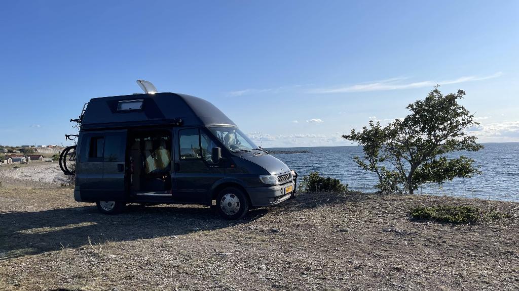 Ford Nugget hoog dak 2005, Caravans en Kamperen, Campers, Chemisch toilet, Airbags, Ford, Particulier