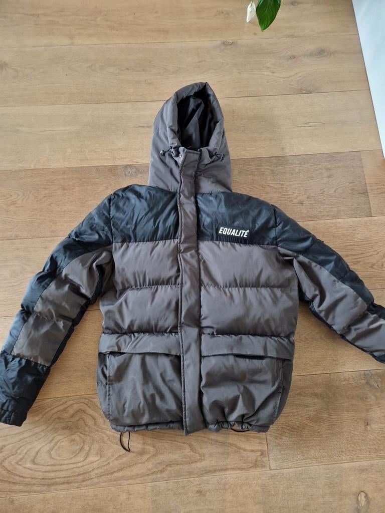 Equalite winterjas maat M - Lever en zwart, Ophalen of Verzenden, Zwart