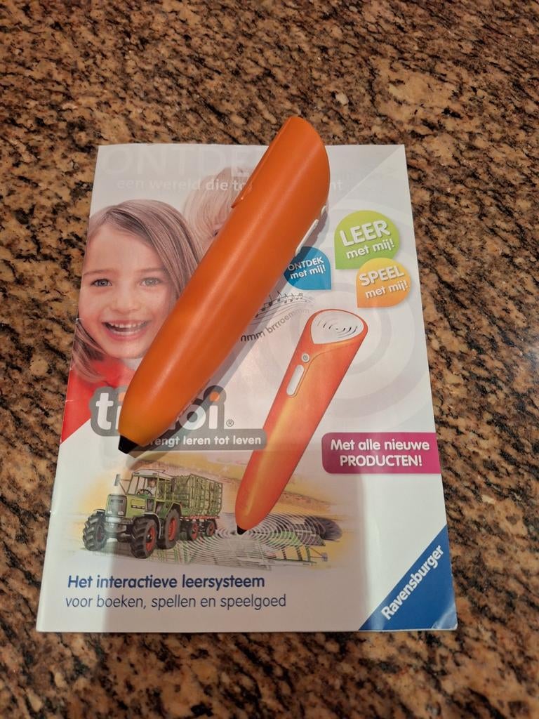 Tiptoi Ravensburger interactieve leerpen, Ophalen of Verzenden, Gebruikt, Taal en Lezen, Met geluid