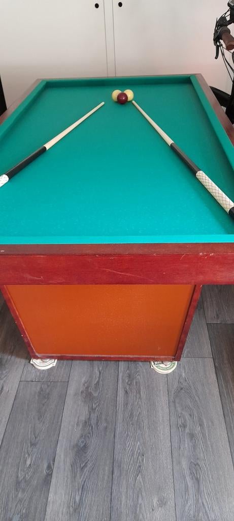 Biljart tafel, Sport en Fitness, Biljarten en Poolen, Ophalen, Gebruikt, Biljarttafel