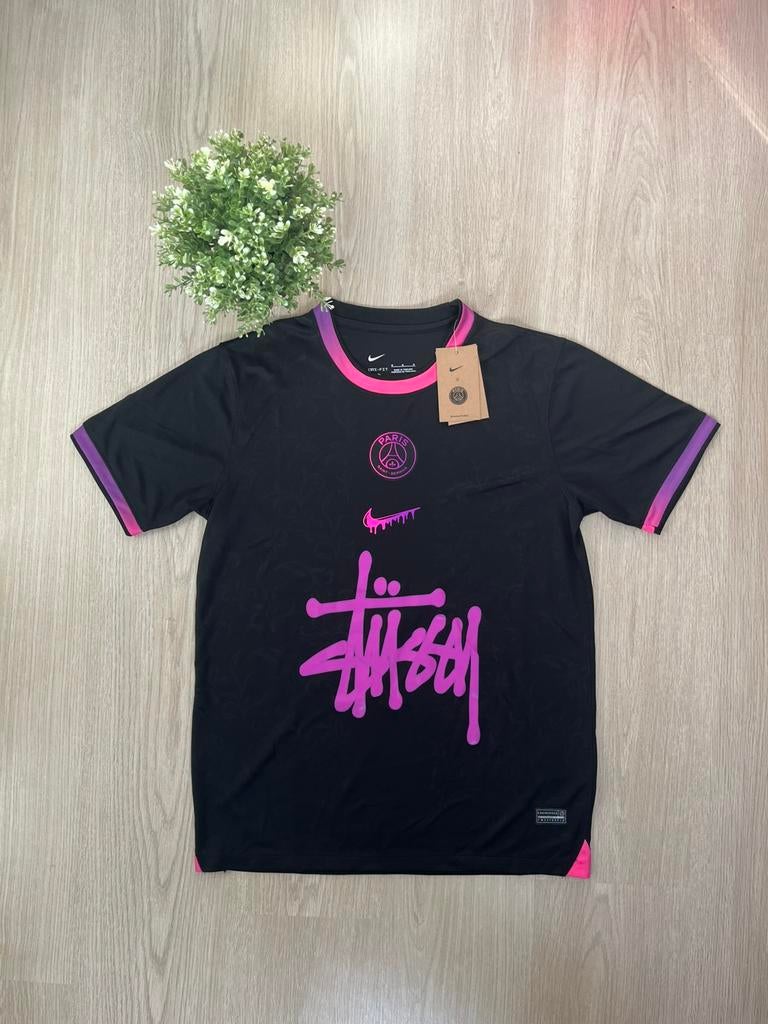 Paris Saint Germain x Stussy, Maat 48/50 (M), Zwart, Nieuw, Ophalen of Verzenden