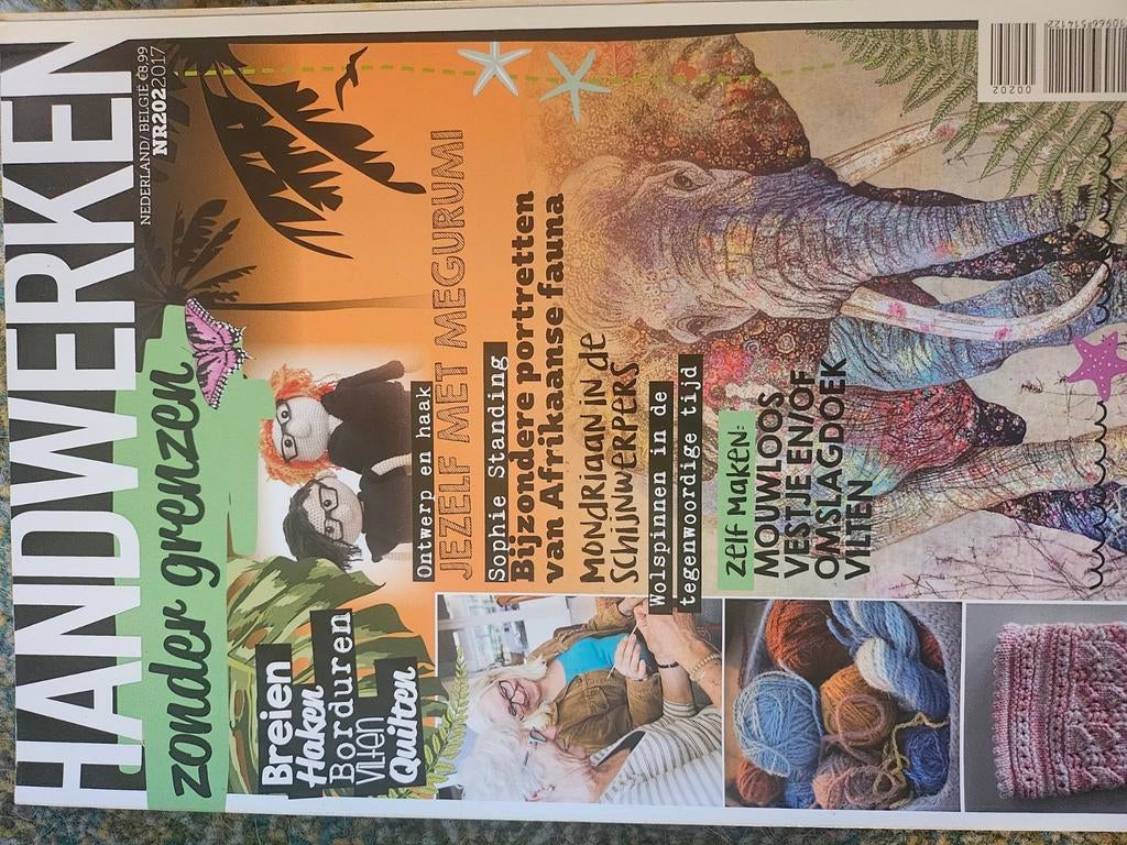 HzG handwerken zonder grenzen, Ophalen of Verzenden, Zo goed als nieuw, Haken, Patroon of Boek