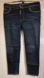 Jeans broek Dsquared2 mt 38 met goudketting afgewerkt, Blauw, Ophalen of Verzenden, W30 - W32 (confectie 38/40), Dsquared2