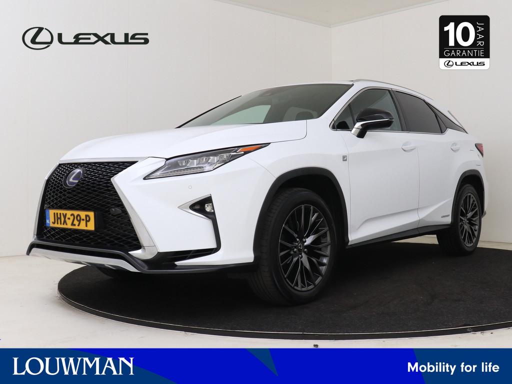 Lexus RX 450h 4WD F Sport Line | Panoramadak | Mark Levinson, Auto's, Lexus, Automaat, Gebruikt, Wit, Leder