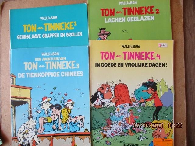 adv4149 ton en tinneke 4, Boeken, Stripboeken, Gelezen, Eén stripboek, Ophalen