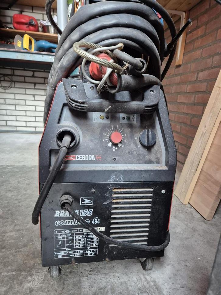 Lasapparaten mig en tig, Doe-het-zelf en Verbouw, Gereedschap | Lasapparaten, Gebruikt, Tig, 150 tot 250 ampère, Ophalen