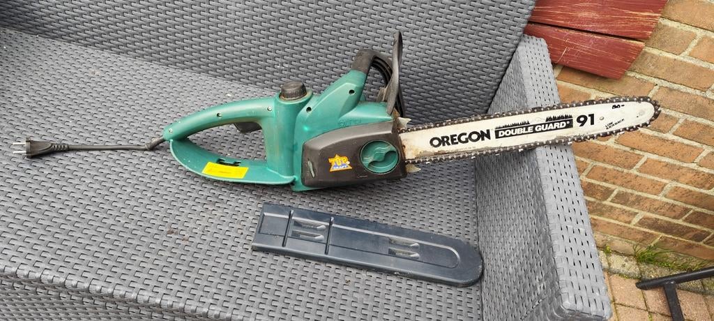 Topcraft KSI 2200 Elektrische Kettingzaag, Tuin en Terras, Handzagen, Ophalen, Gebruikt, Overige typen, Topcraft