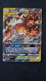 Reshiram&Charizard GX SM201 Promokaart Pokemon, Ophalen of Verzenden, Zo goed als nieuw, Losse kaart