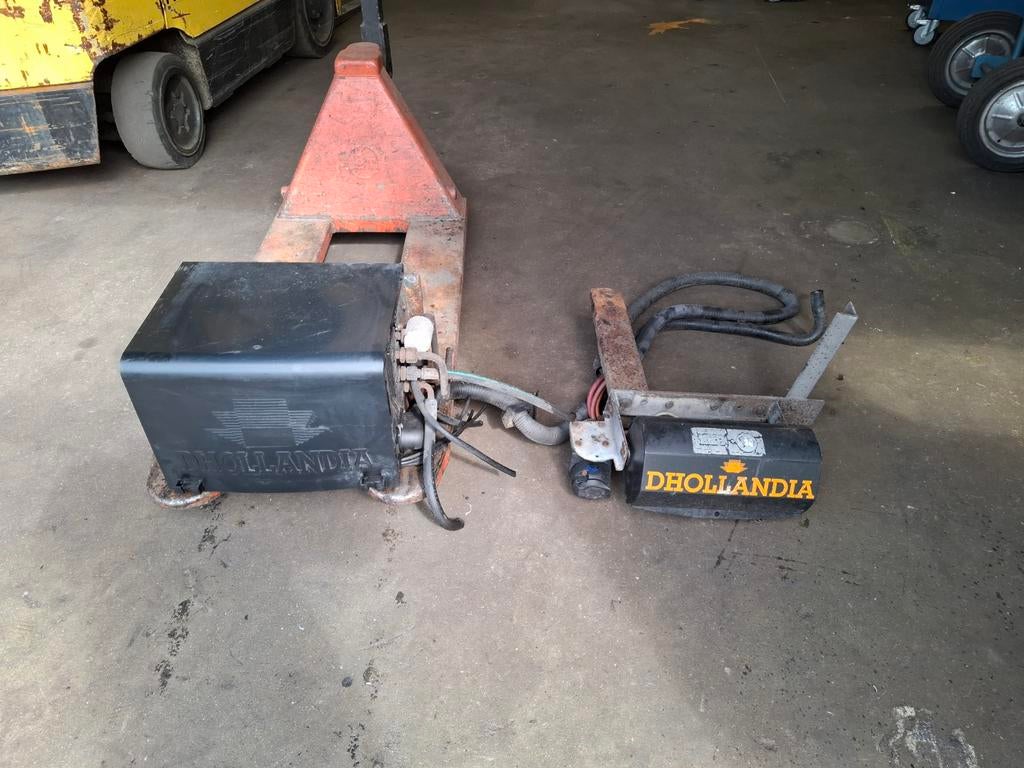 Hydrauliek pomp unit 24V incl bedieningskast Dhollandia, Ophalen of Verzenden, Gebruikt