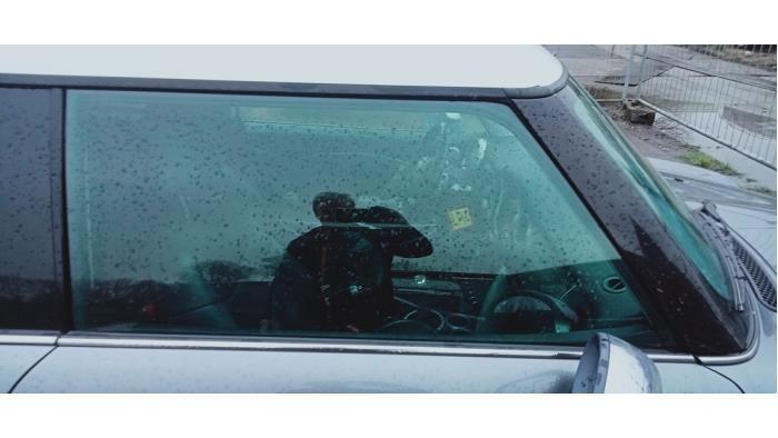 Portierruit 2Deurs rechts van een Mini Cooper S, Auto-onderdelen, Ruiten en Toebehoren, Mini, Gebruikt, 3 maanden garantie, Ophalen of Verzenden