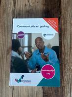 Schoolboek Communicatie en gedrag - Maatschappelijke Zorg, Boeken, Schoolboeken, Ophalen of Verzenden, Zo goed als nieuw, Overige niveaus