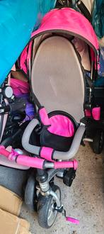 Kinderfiets driewieler met tasje - Roze Turbo Trike, Fietsen en Brommers, Ophalen, Gebruikt, Turbo Trike