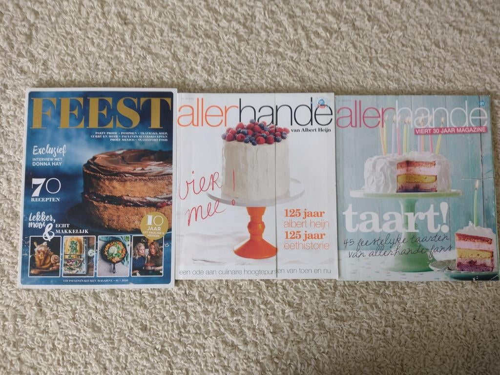 Allerhande en Pauline's Keuken bladen, Boeken, Ophalen of Verzenden, Gelezen, Europa