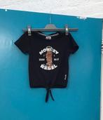 Zwart T-shirt met print – maat 122/128 – gratis, Kinderen en Baby's, Kinderkleding | Maat 122, Ophalen, Gebruikt, Meisje, Shirt of Longsleeve