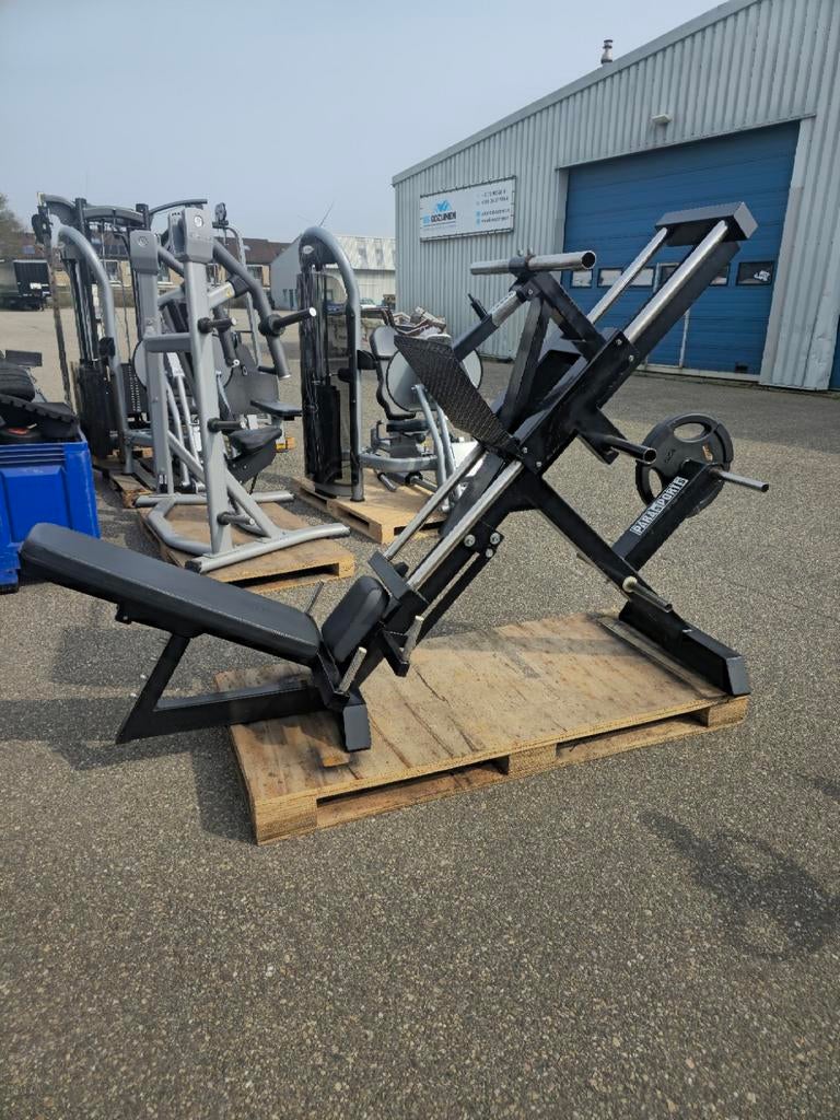 Plate Loaded Incline Leg Press, Ophalen, Gebruikt, Benen