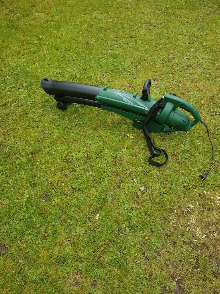 Greenway BR-35V Bladblazer - 3000W Elektrisch, Tuin en Terras, Bladblazers, Gebruikt, Handgedragen, Met zuigfunctie, Elektrisch