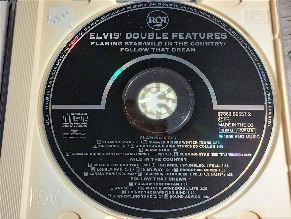 Elvis Presley - Flaming Star/Wild In The Country/Follow That, Ophalen of Verzenden, Zo goed als nieuw, Poprock