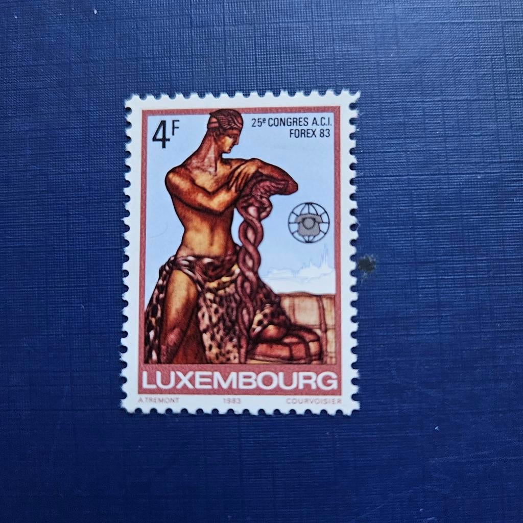 Luxemburg nr 1070 pf, Ophalen of Verzenden, Luxemburg, Postfris