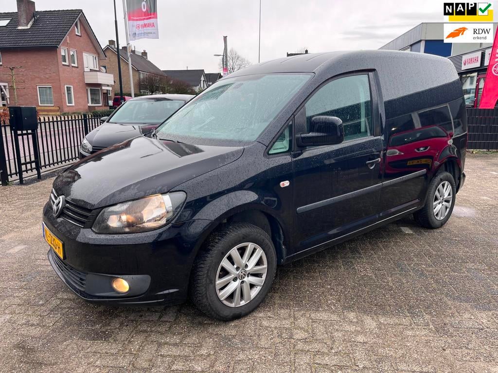 Volkswagen Caddy 1.6 TDI Airco Navi Trekhaak LM Start Slecht, Voorwielaandrijving, Euro 5, Stof, Gebruikt