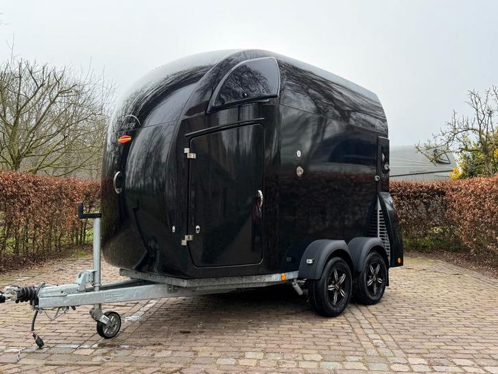 Demo staat bockmann master met zadelkamer aluminum bodem, Dieren en Toebehoren, Paarden en Pony's | Trailers en Aanhangwagens