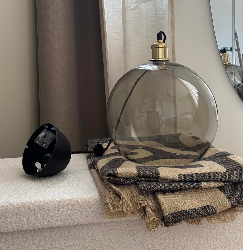 Jakobsbyn lamp Ikea, Ophalen, Zo goed als nieuw, Glas, Minder dan 50 cm