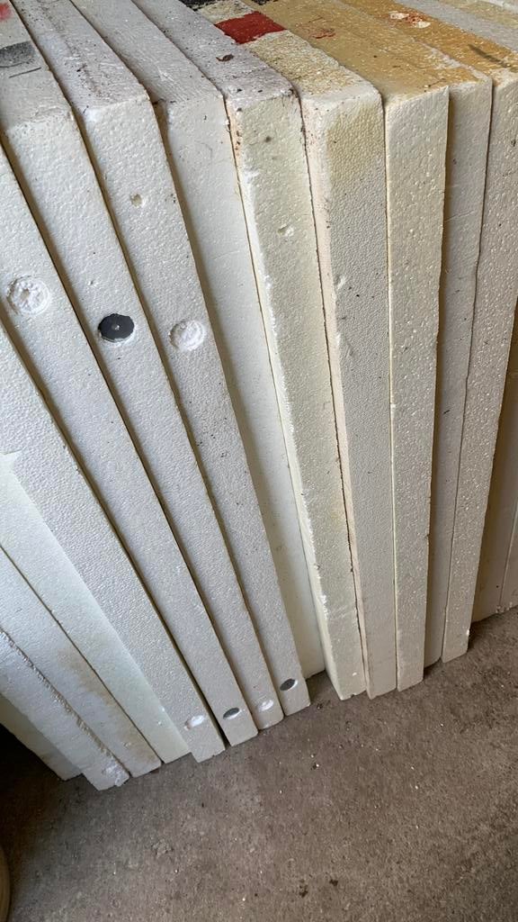 22 Isolatieplaten Hardschuim, Doe-het-zelf en Verbouw, Isolatie en Afdichting, Ophalen of Verzenden, Zo goed als nieuw, Hardschuim (Pir)