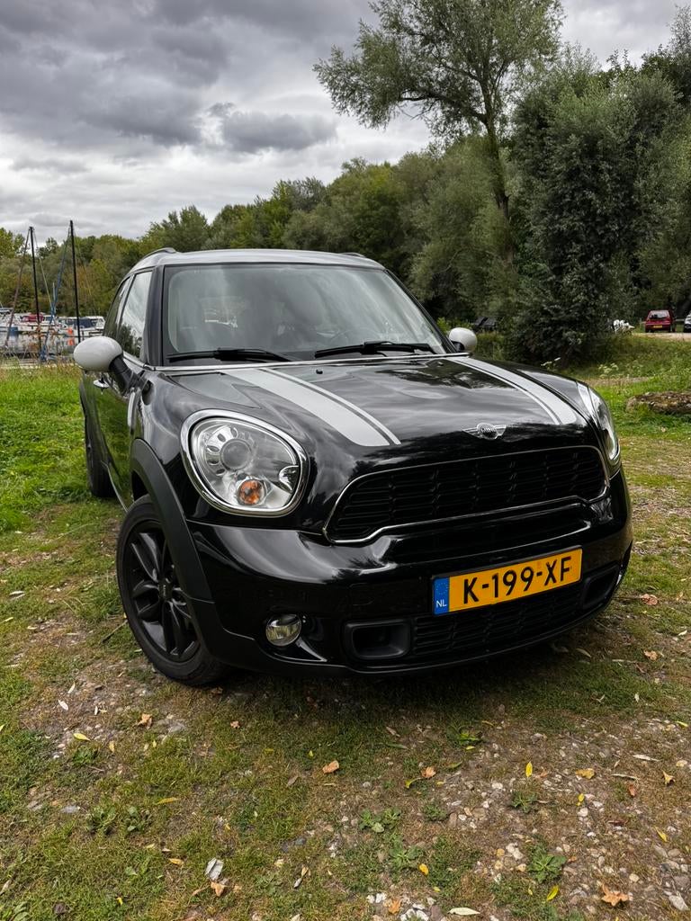 Mini Countryman 1.6 Cooper S All4 AUT 2011 Zwart, 1380 kg, Zwart, Leder en Stof, Zwart