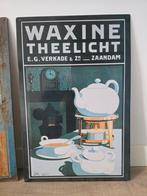 Reclameboord WAXINE THEELICHT

E.G. VERKADE & ZN ZAANDAM €37, Ophalen of Verzenden, Gebruikt, Overige typen