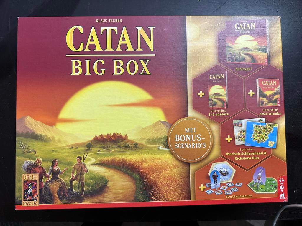 Catan Big Box - Nieuw in verpakking, ., Nieuw, Ophalen of Verzenden, Drie of vier spelers