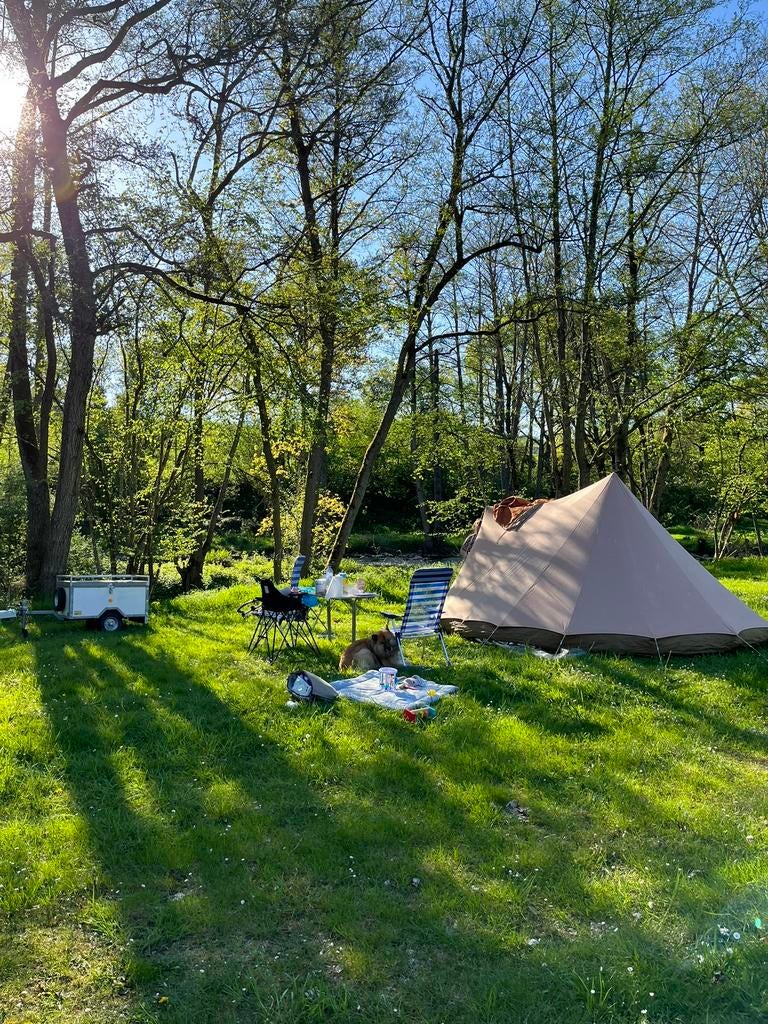 Carl Denig Orion Super pyramidetent met losse tarp, Caravans en Kamperen, Tenten, Ophalen, Gebruikt