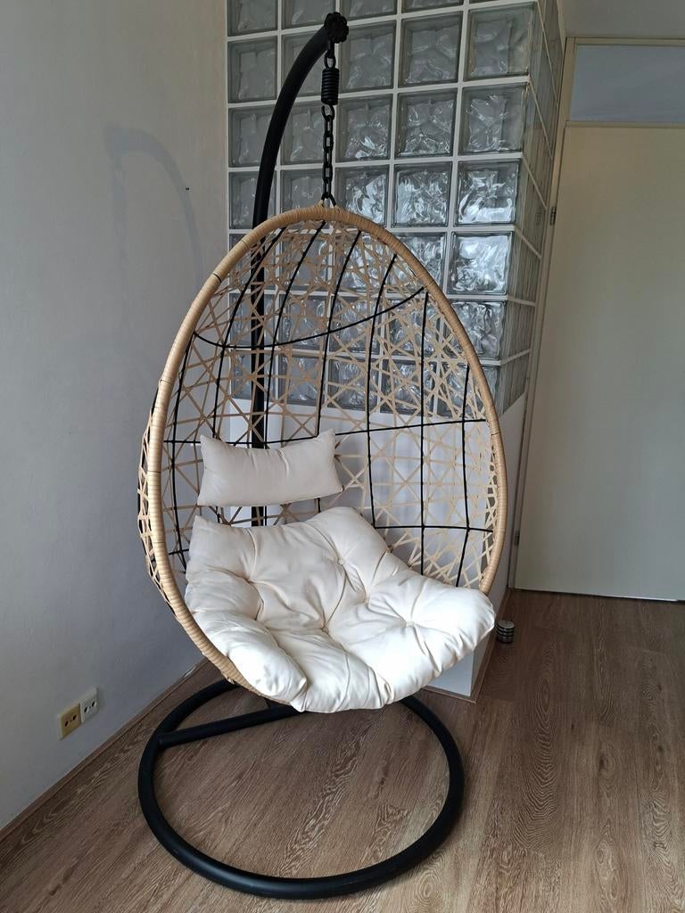 Xenos hangstoel swing (naturel), Ophalen, Gebruikt, Overige kleuren, Stof