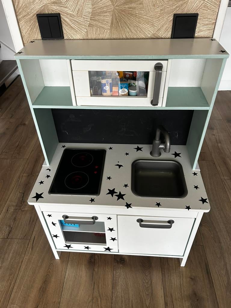 Ikea keukentje opgepimpt met vele toebehoren, Ophalen of Verzenden, Gebruikt