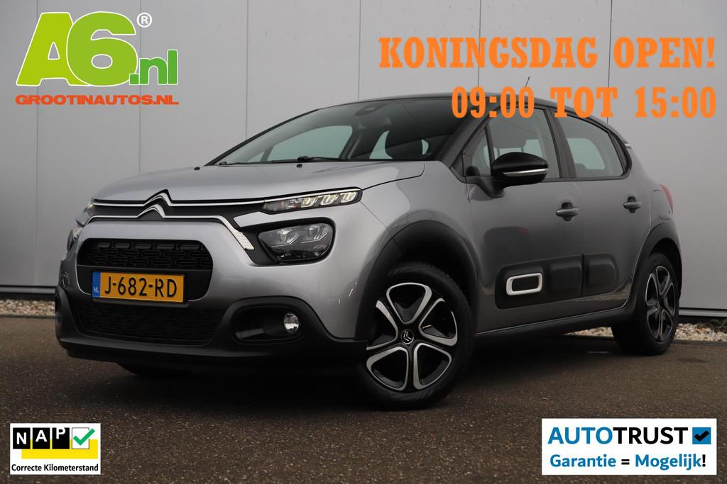 Citroen C3 1.2 PureTech Feel Navigatie Carplay Android Clima, Auto's, Citroën, Voorwielaandrijving, 83 pk, Euro 6, 1199 cc