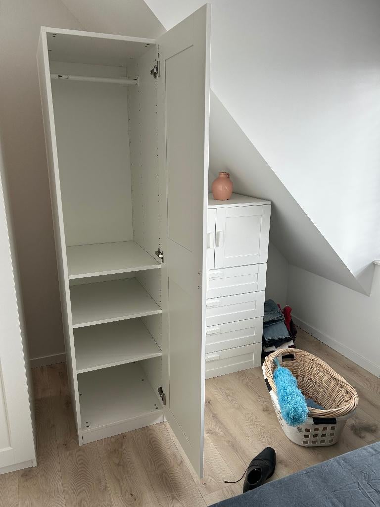 Ikea pax een deurs hang-legkast, Ophalen, 200 cm of meer, Met plank(en), Ikea Pax