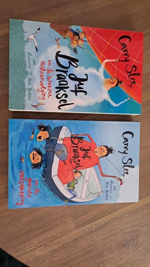 2 x Juf Braaksel van Carrie Slee Nieuw, Ophalen, Nieuw