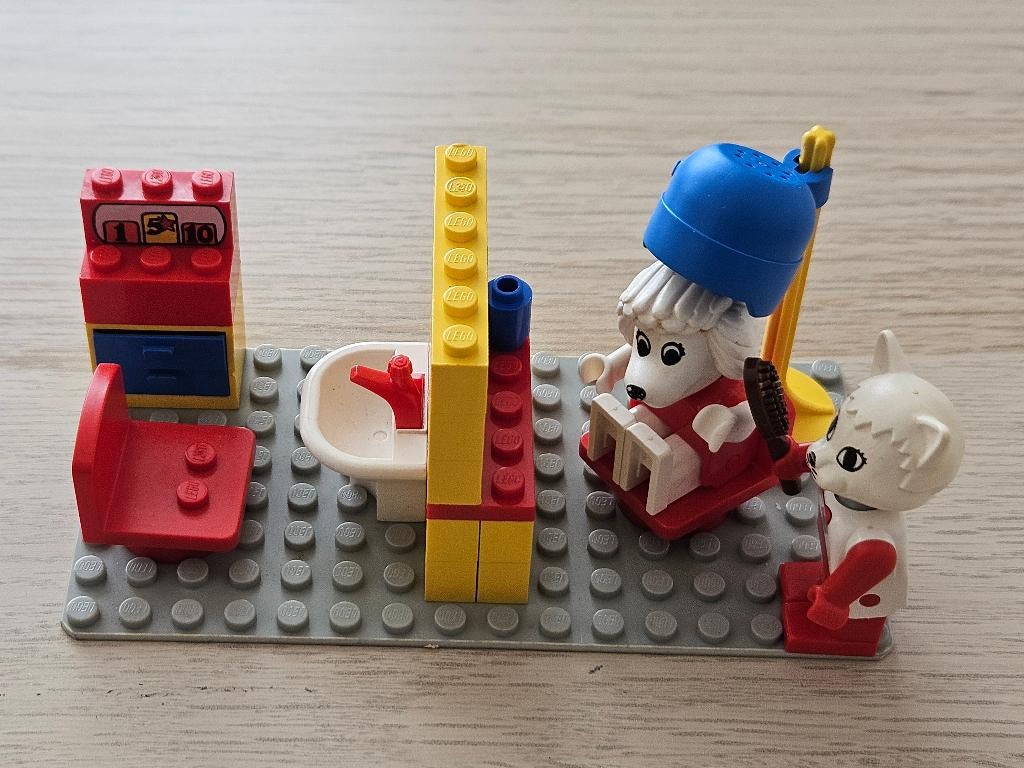 Fabuland - Beauty Salon - Vintage - Lego nr. 3623, Kinderen en Baby's, Speelgoed | Duplo en Lego, Overige thema's, Lego, Compleet