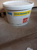 Knauf Stuc-Primer 15kg- Grondverf voor zuigende ondergronden, Ophalen, Wit, Nieuw, Verf