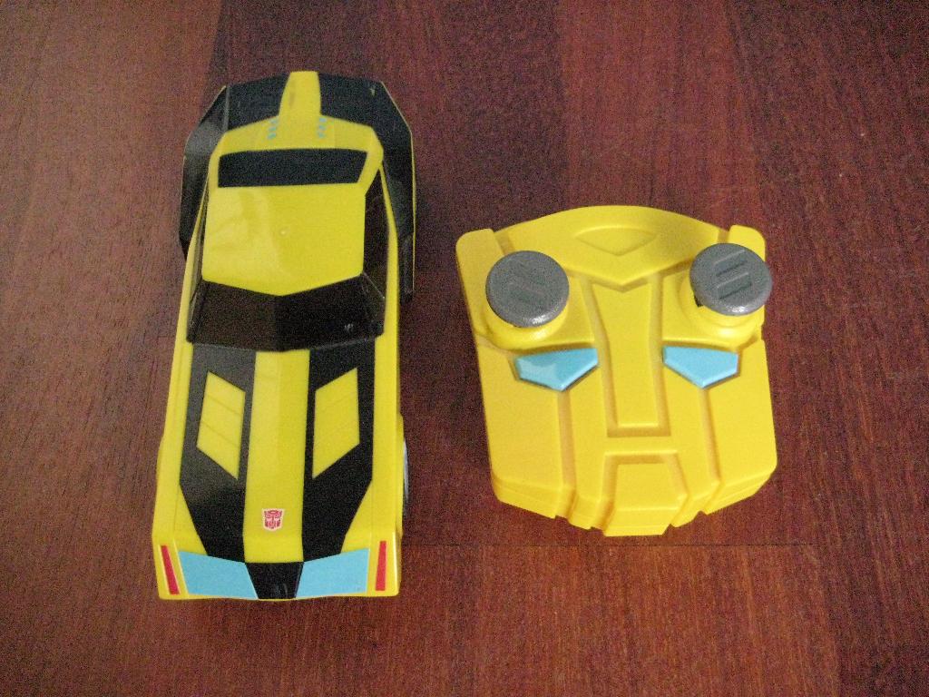 Dickie Toys - Turbo Racer Bumblebee Transformer auto, Ophalen of Verzenden, Gebruikt, Afstandsbediening