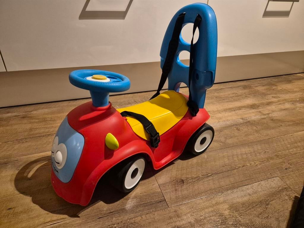 Smoby Maestro 3-in-1 duw en loop auto wagen, Ophalen