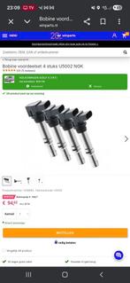 Bobine voordeelset 4 stuks U5002 NGK - Gebruikt, Ophalen of Verzenden, Gebruikt, Volkswagen