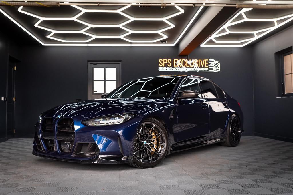 BMW 3 Serie M3 xDrive Competition Keramisch / Buckets / Tans, Automaat, Blauw, Bedrijf, Vierwielaandrijving