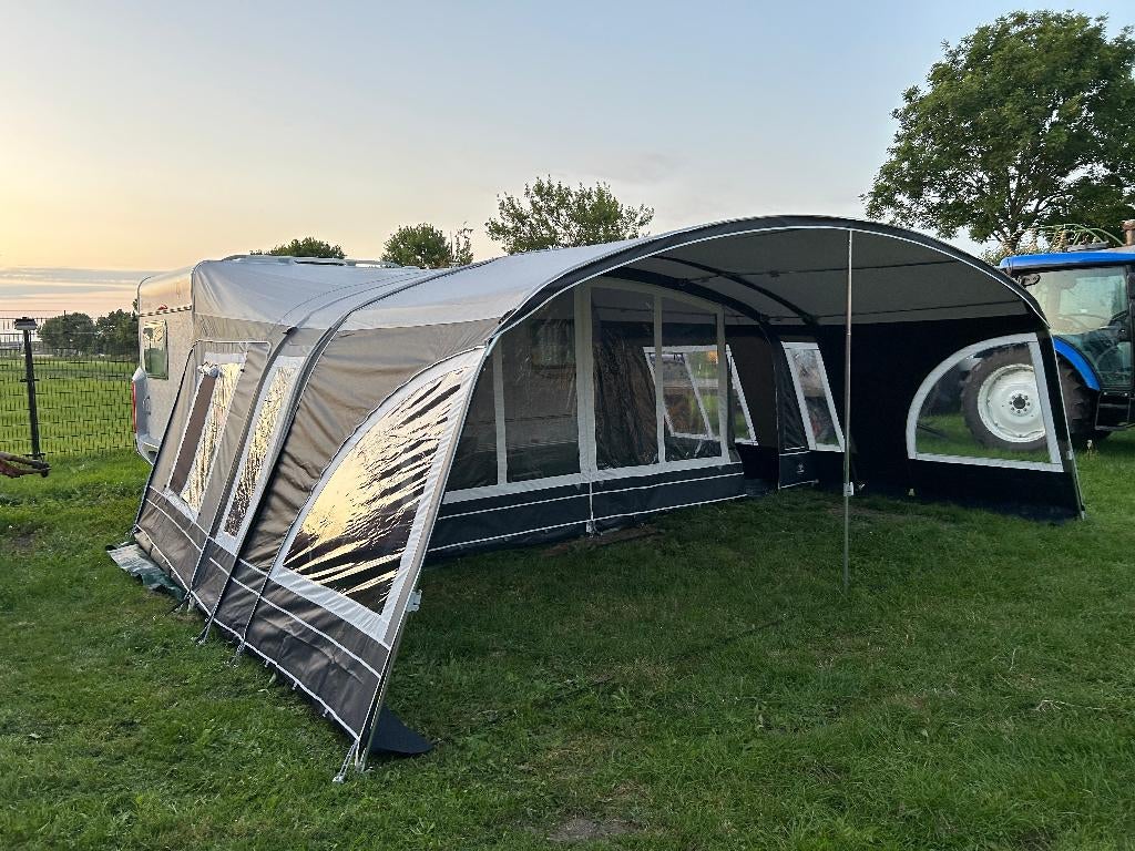 Dorema Onyx 270 voortent, luifel, kuipzeil mt12 1x gebruikt, Ophalen, Nieuw, Ten Cate All Season 240g/m2, Dorema