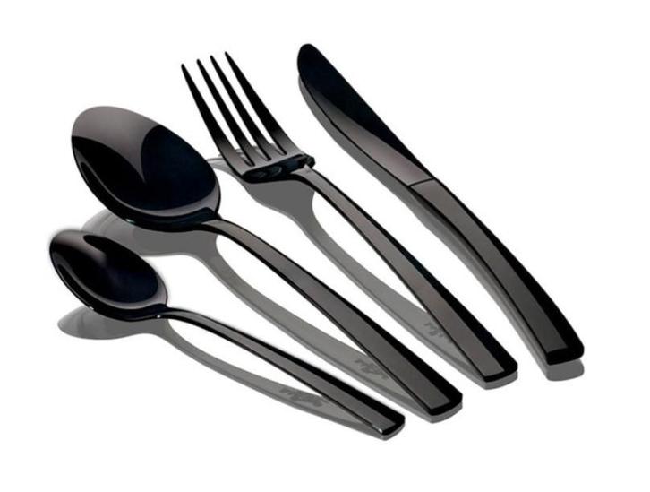 Berlinger Haus Bestekset 24-delig - Black Mirror, Huis en Inrichting, Keuken | Bestek, Nieuw, Bestekset, Rvs of Chroom, Vaatwasserbestendig
