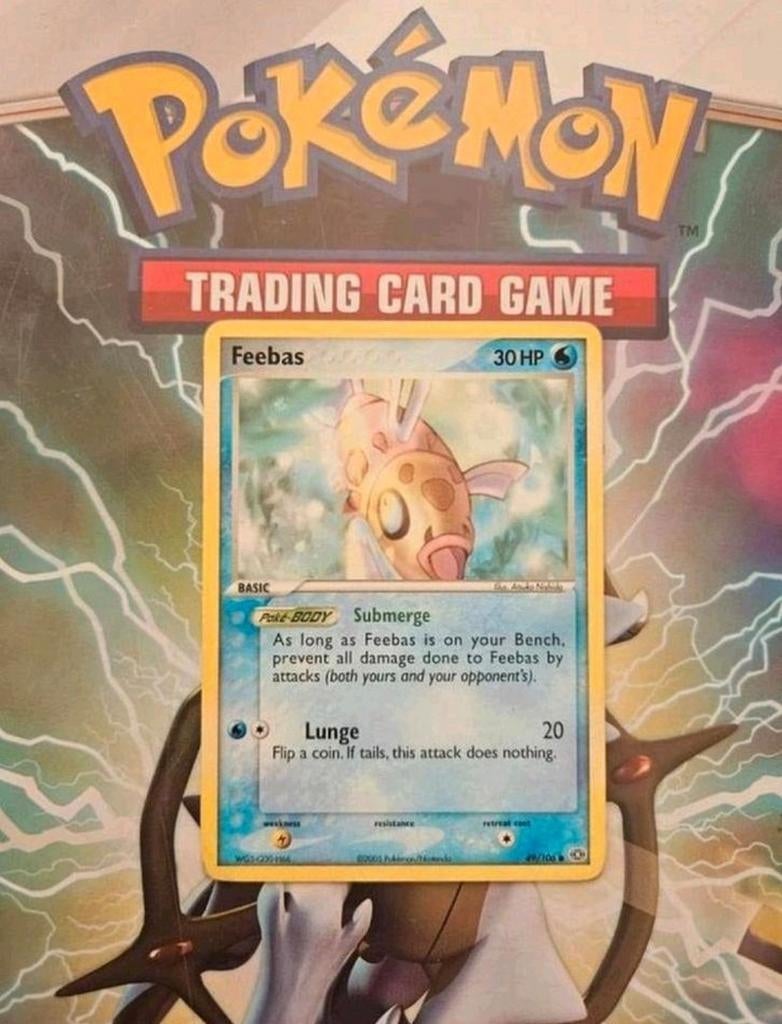 Feebas 49/106 Ex Emerald set pokemon kaart, Ophalen of Verzenden, Gebruikt, Losse kaart