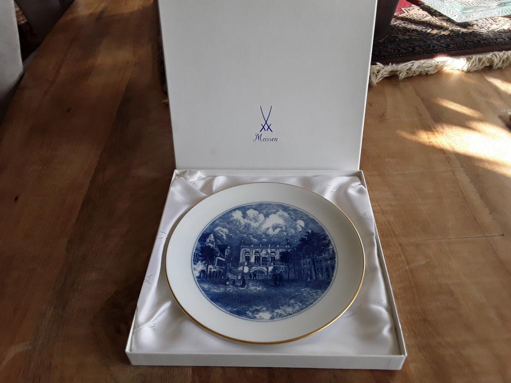 Meissen wandbord., Antiek en Kunst, Antiek | Wandborden en Tegels, Ophalen of Verzenden