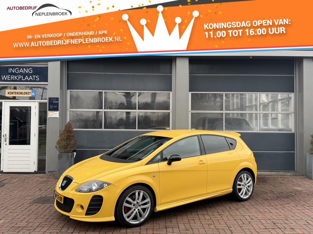 SEAT Leon 2.0 TFSI Cupra | Org NL! 03-2007 120.159 KM, Auto's, Seat, Stof, Gebruikt, Zwart, 1984 cc