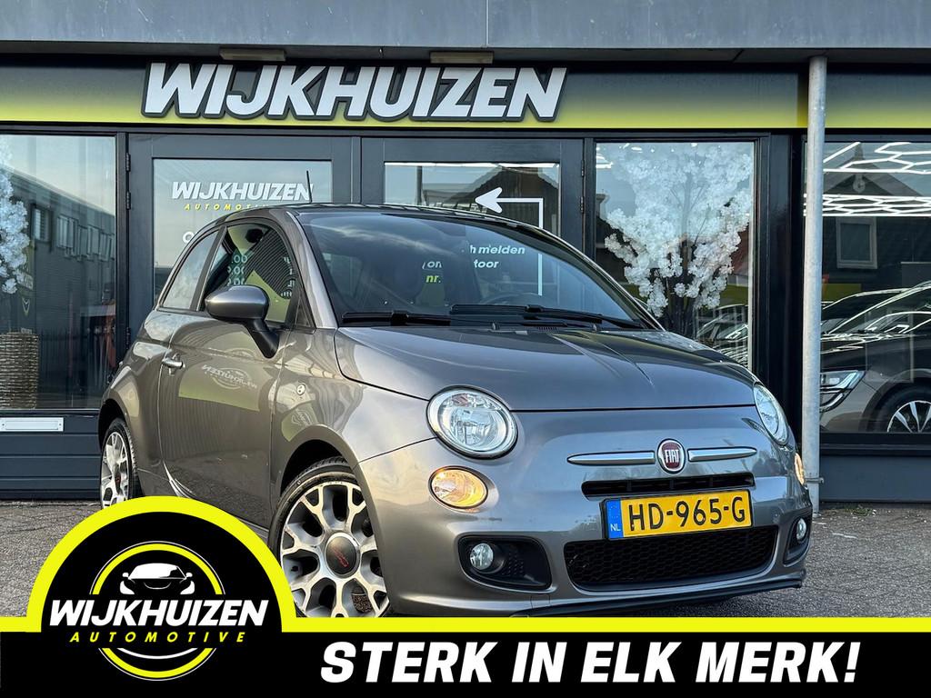 Fiat 500 0.9 Turbo 500S met Climate ! Sport pakket ! Topstaa, Auto's, Fiat, Voorwielaandrijving, Gebruikt, Leder en Stof, Origineel Nederlands