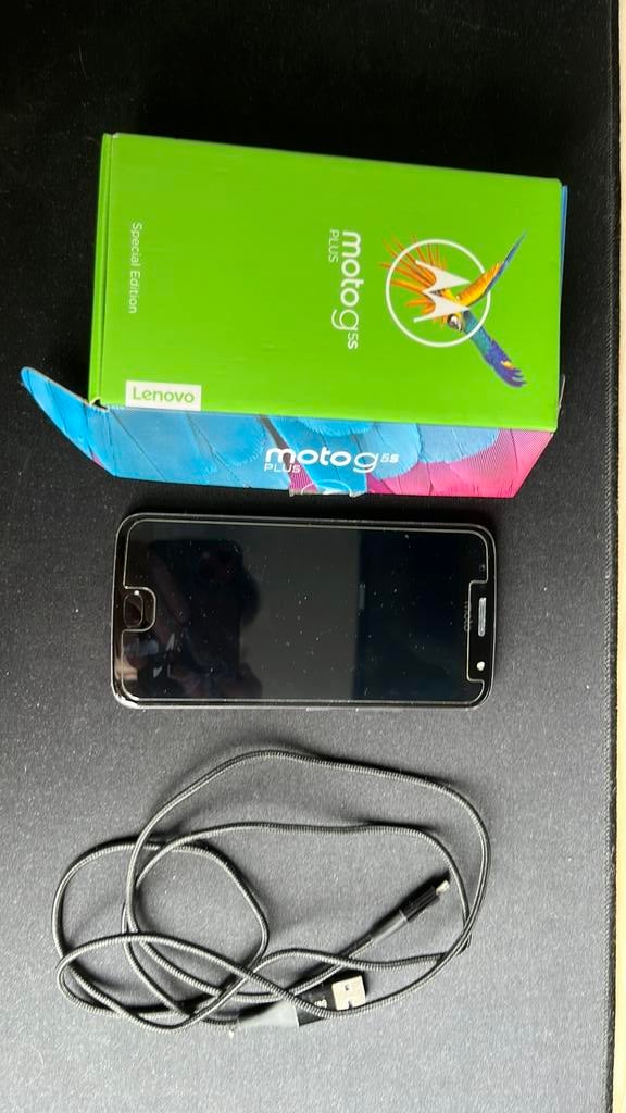 Motorola G5S plus, Telecommunicatie, Mobiele telefoons | Motorola, Ophalen, Overige modellen, Geen camera, Zwart